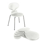 ギャラリービューアに画像を読み込みます。 Leather Six Chair Covers for Arne Jacobsen's Ant chairs 3101 - Deszine Talks