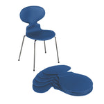 ギャラリービューアに画像を読み込みます。 Leather Six Chair Covers for Arne Jacobsen's Ant chairs 3101 - Deszine Talks