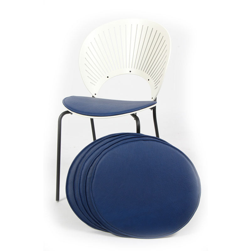 Leather six cushions for Nanna Ditzel's Trinidad chairs. (6) - Deszine Talks