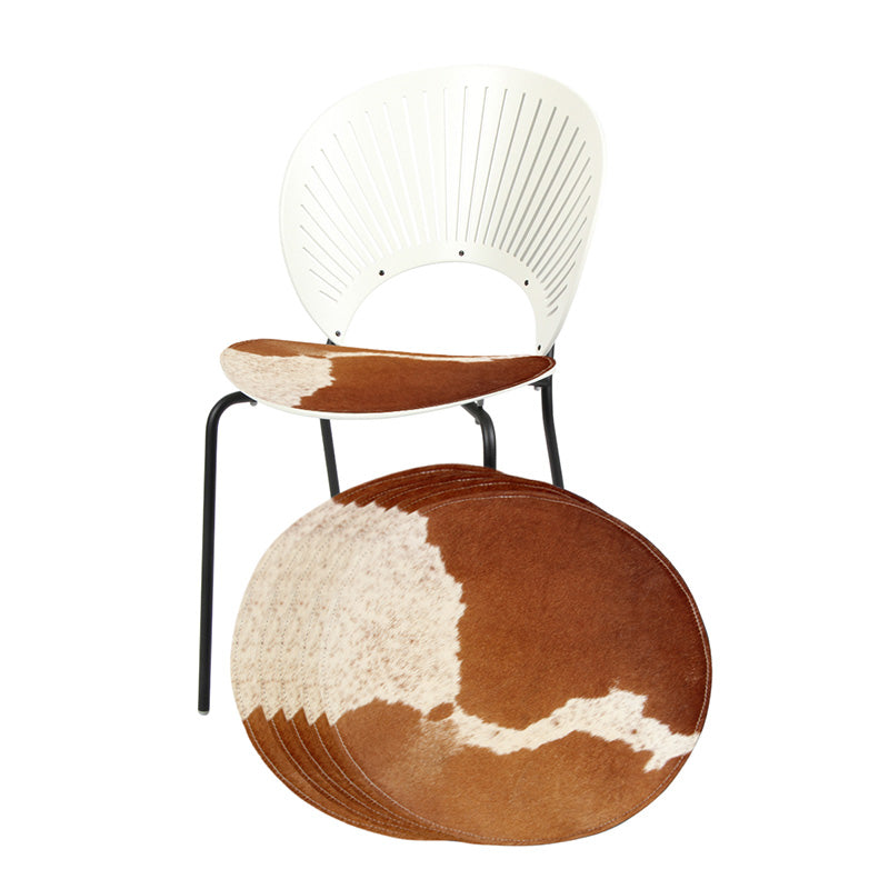 Leather six cushions for Nanna Ditzel's Trinidad chairs. (6) - Deszine Talks