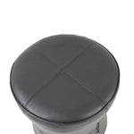ギャラリービューアに画像を読み込みます。 Leather upholstery full cover stool - Deszine Talks