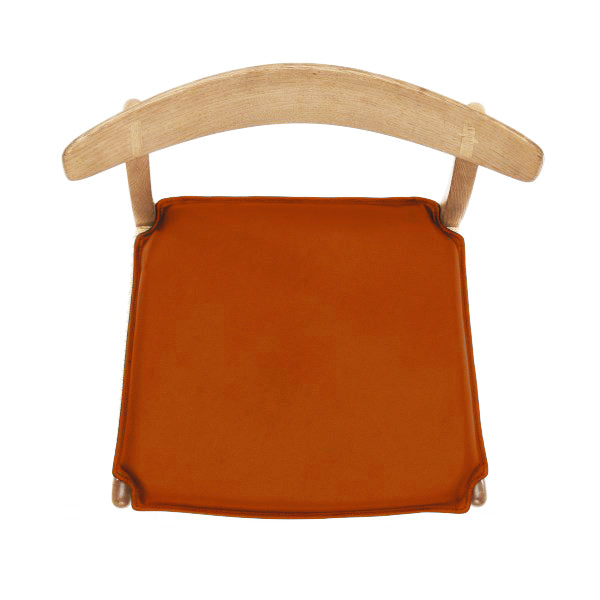 Pillow kit for Hans J. Wegner's CH23 chair. Black leather (6) - Deszine Talks