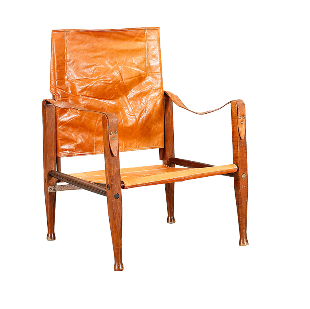 Leather replacement kit and leather straps for the safaristol chair in Tan Color - Deszine Talks