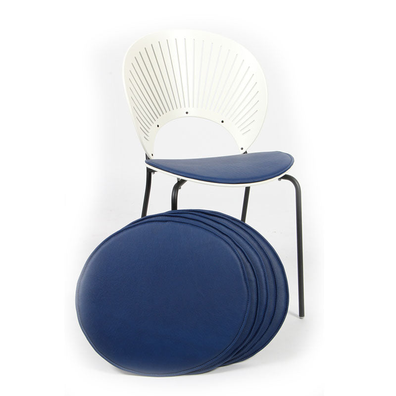 Leather six cushions for Nanna Ditzel's Trinidad chairs. (6) - Deszine Talks