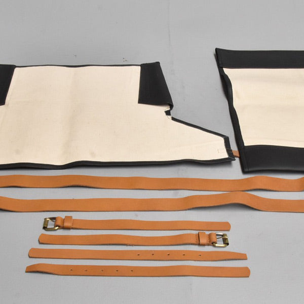 Leather replacement kit and leather straps for the safaristol chair in Tan Color - Deszine Talks