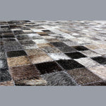 ギャラリービューアに画像を読み込みます。 Handmade Genuine Hairon Leather Cowhide Patchwork Carpets - Deszine Talks