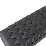 ギャラリービューアに画像を読み込みます。 Bench in black leather with wooden legs - Deszine Talks