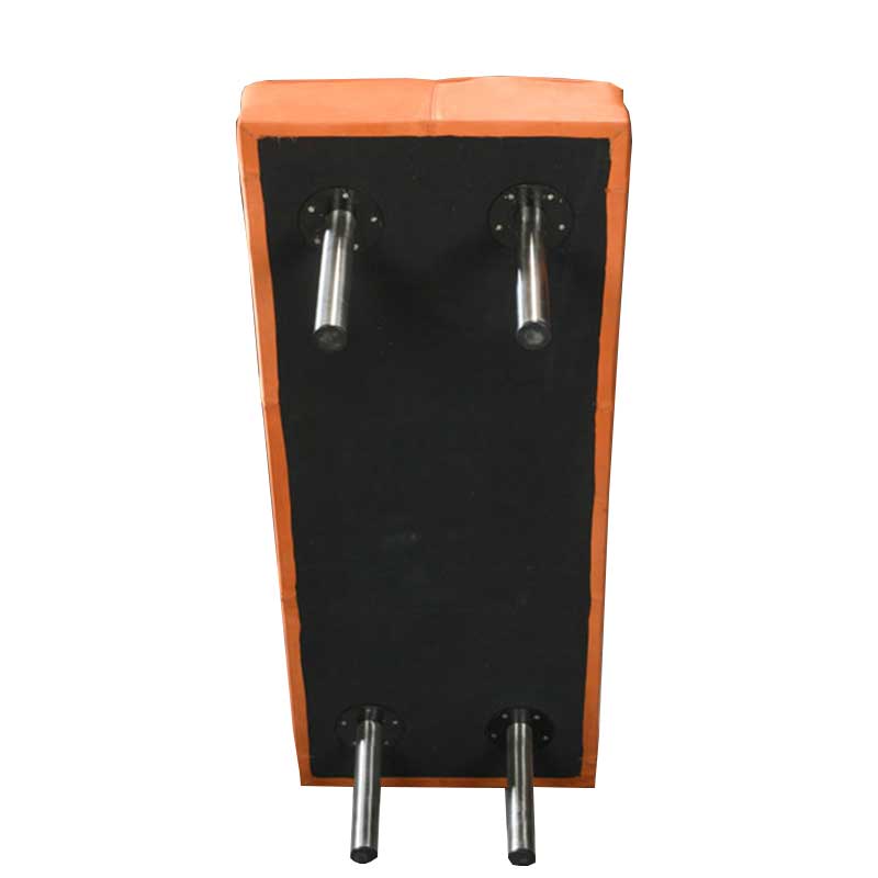 Upholstery Leather Bench, Cognac color - Deszine Talks