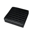 ギャラリービューアに画像を読み込みます。 Leather upholstery square stool with wooden Legs - Deszine Talks