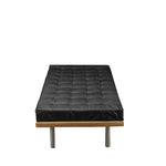 ギャラリービューアに画像を読み込みます。 Daybed made of exotic hardwood, black leather - Deszine Talks