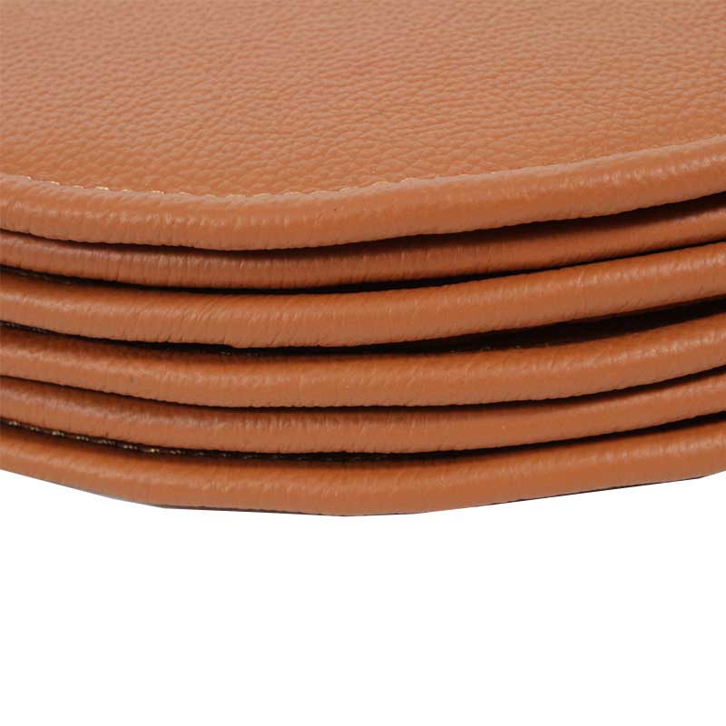 Leather six cushions for Nanna Ditzel's Trinidad chairs. (6) - Deszine Talks