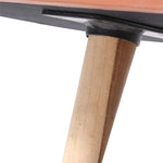 ギャラリービューアに画像を読み込みます。 Daybed in Tan color Leather with wooden Legs - Deszine Talks