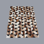 ギャラリービューアに画像を読み込みます。 Handmade Genuine Hairon Leather Cowhide Patchwork Carpets - Deszine Talks
