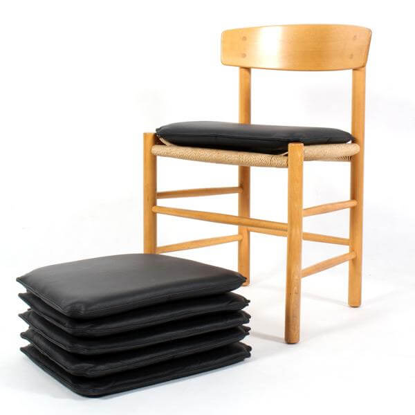 J39 Mogensen Leather Cushion Seat | Borge Mogensen Chair Pads