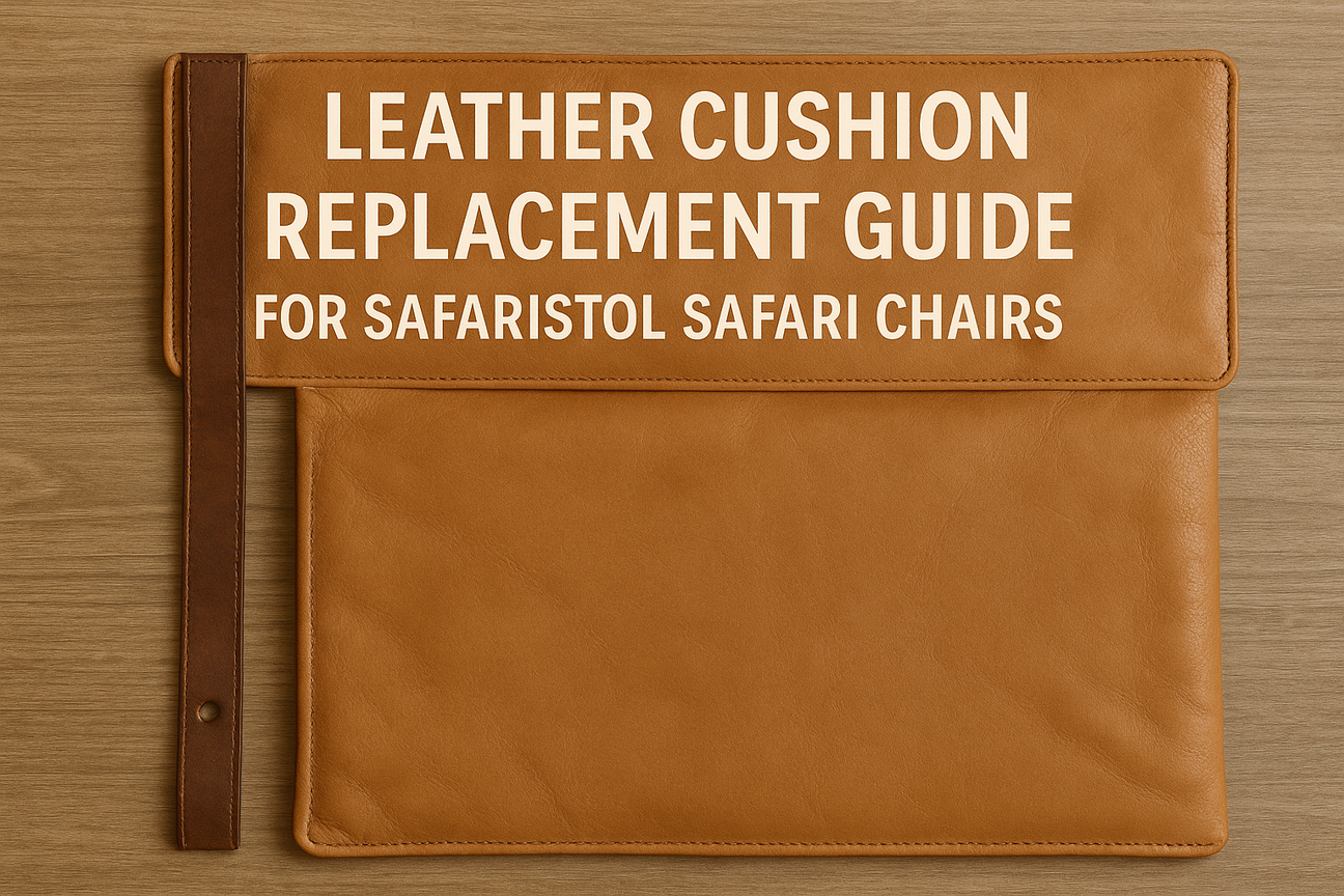 Leather Cushion Replacement Guide for Safaristol Safari Chairs