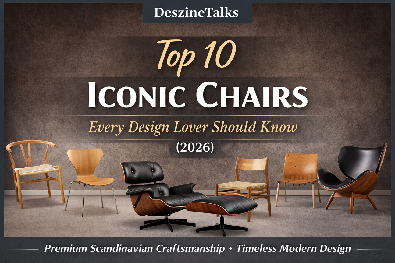 Top 10 Iconic Chairs Every Design Lover Should Know (2026 Edition)