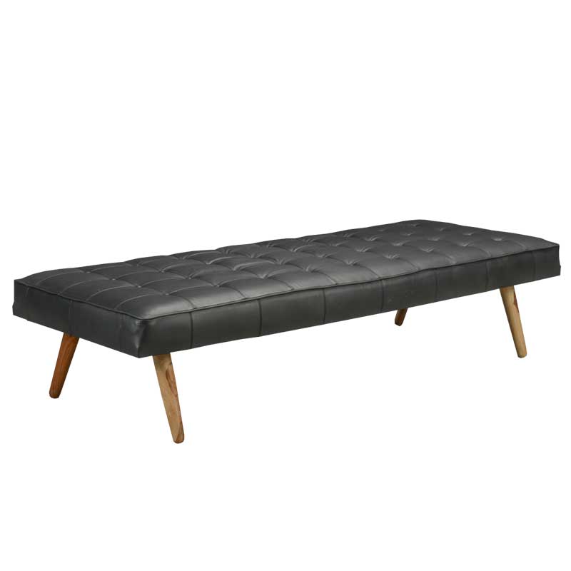 Harmony of Luxury: The charm of Cognac leather bed
