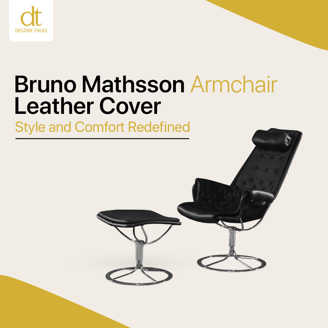 Bruno Mathsson Armchair Leather Cover: Style and Comfort Redefined