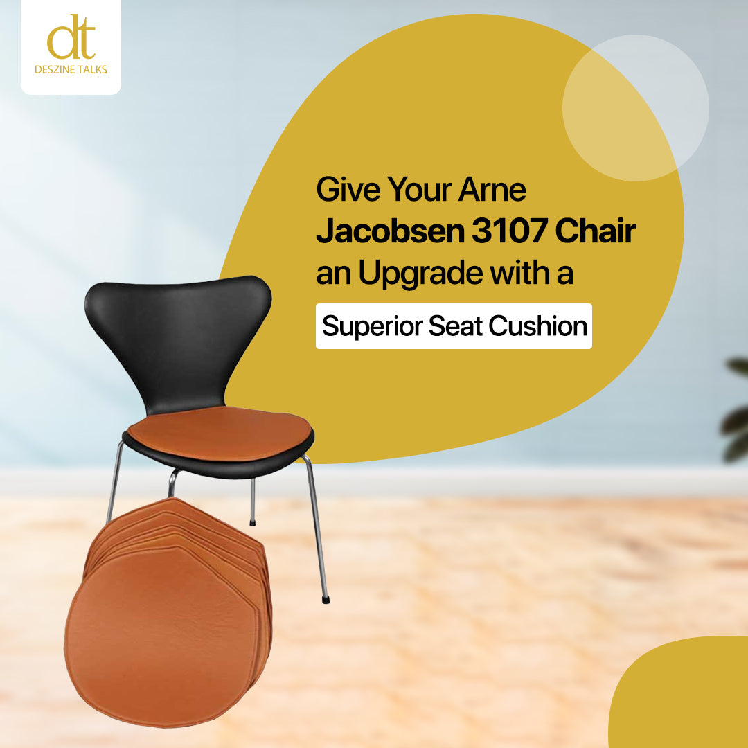  Arne Jacobsen 3107 Chair Seat Cushion