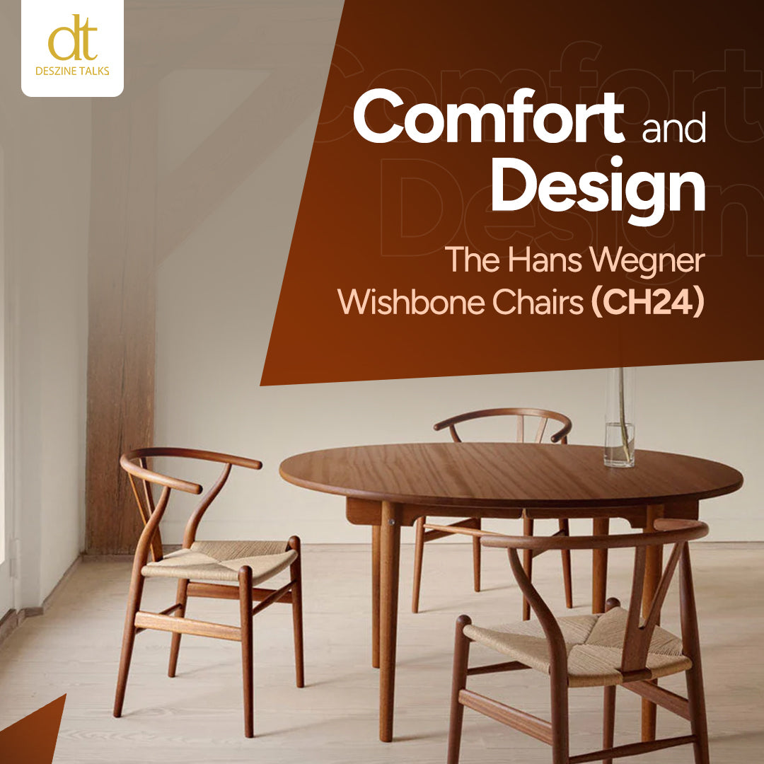 Comfort and Design: The Hans Wegner Wishbone Chairs (CH24)