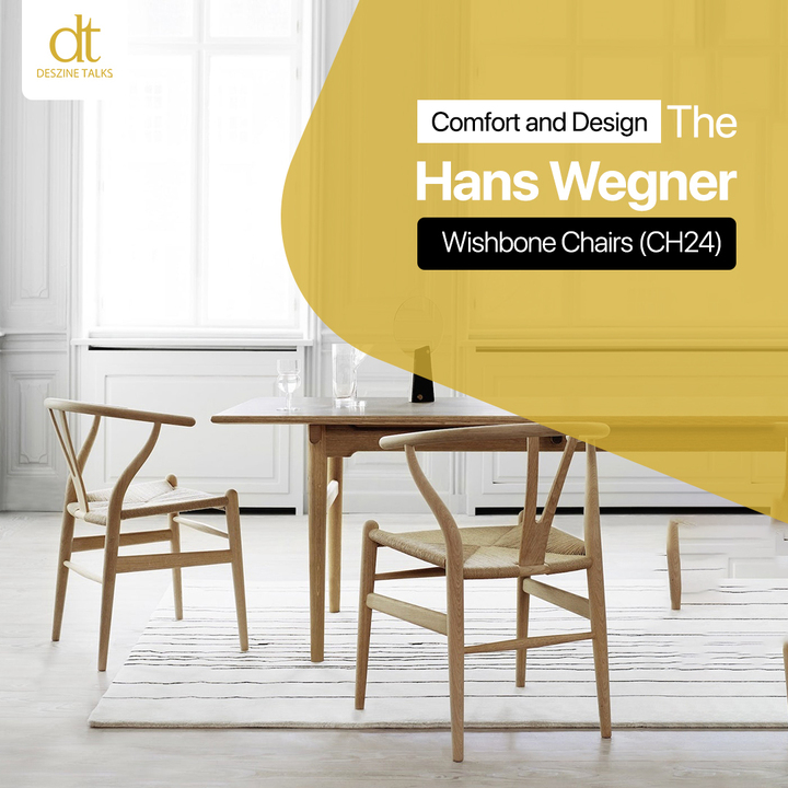 Wishbone chair with cushion sale
