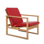 Load image into Gallery viewer, Leather Cushion Set for sled 2256 chair by Børge Mogensen - Deszine Talks
