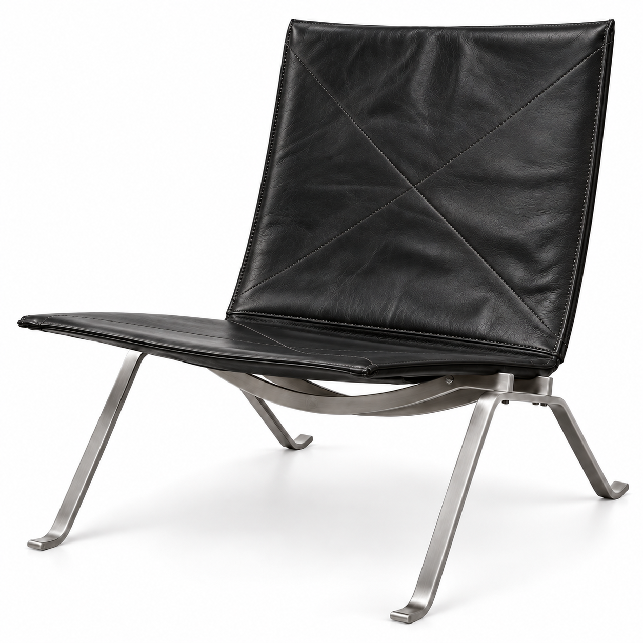 Aniline Leather Replacement Kit for Poul Kjærholm PK22 Chair | High Quality