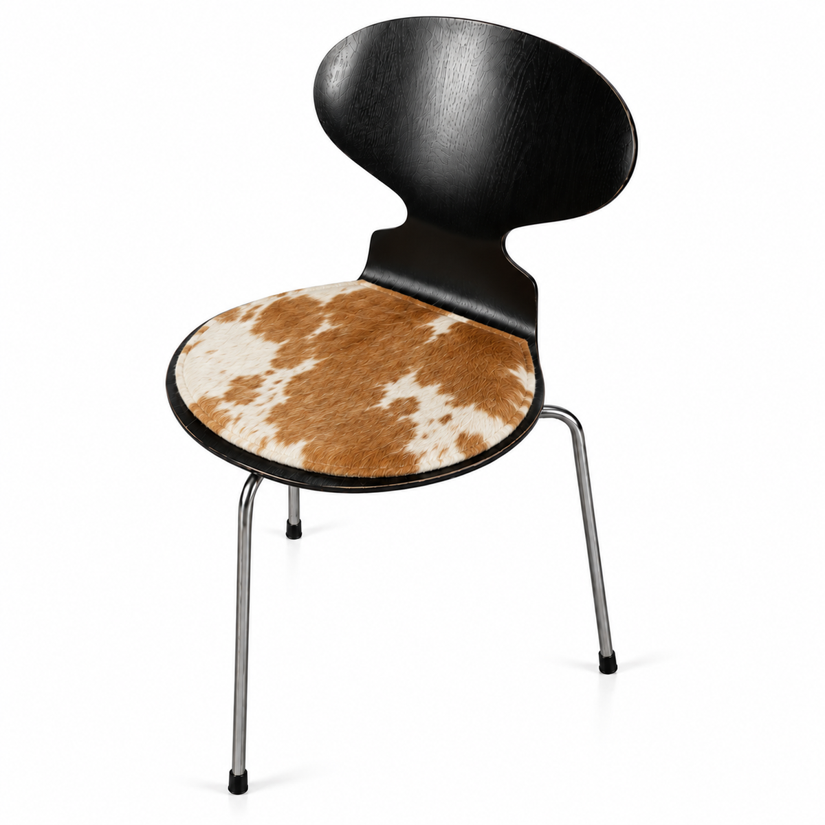 Hairon Leather Seat Cushions for Arne Jacobsen Ant Chair Model 3101 Myren | Set of 6