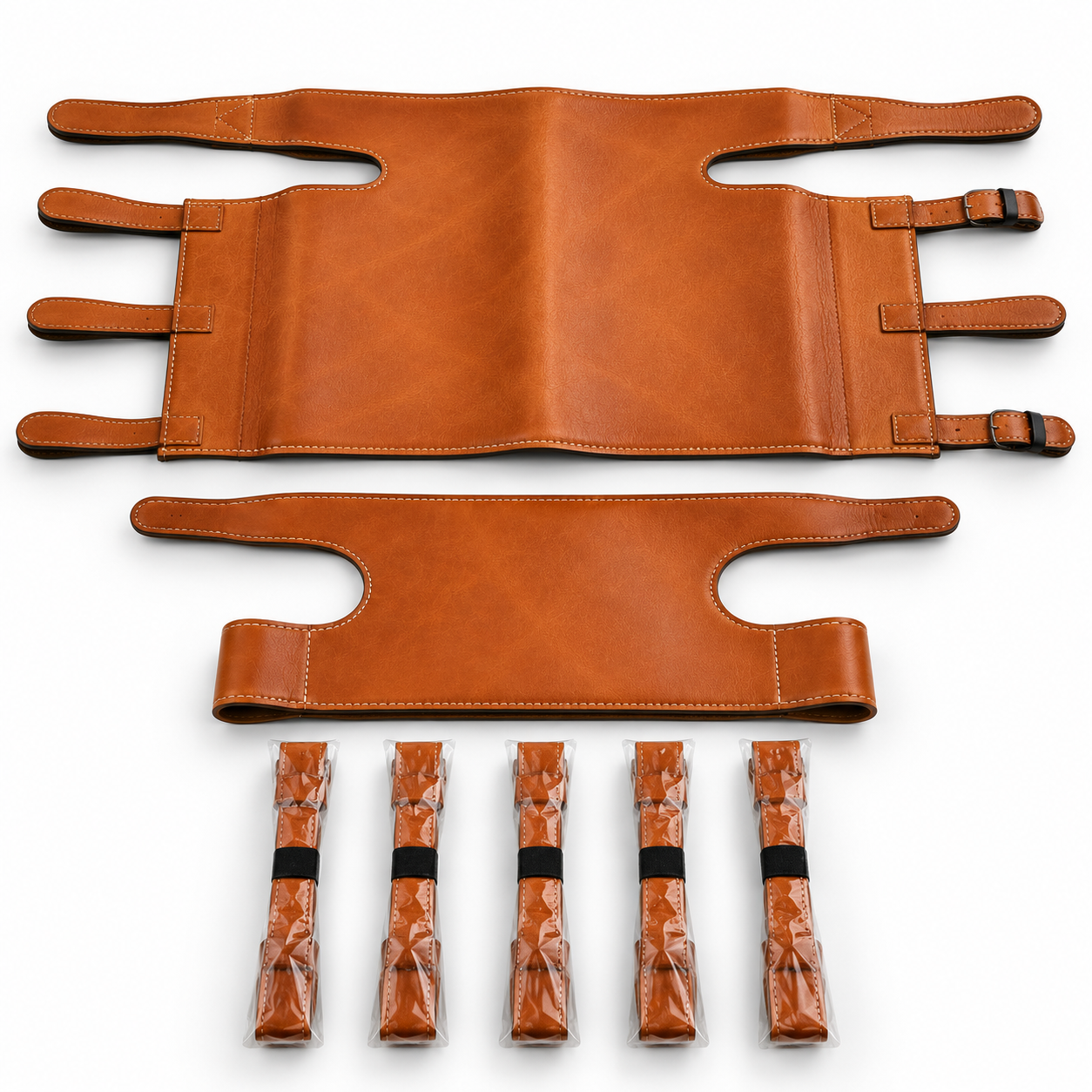 Complete Leather Set for Borge Mogensen Spanish Easy Chair Model 2226