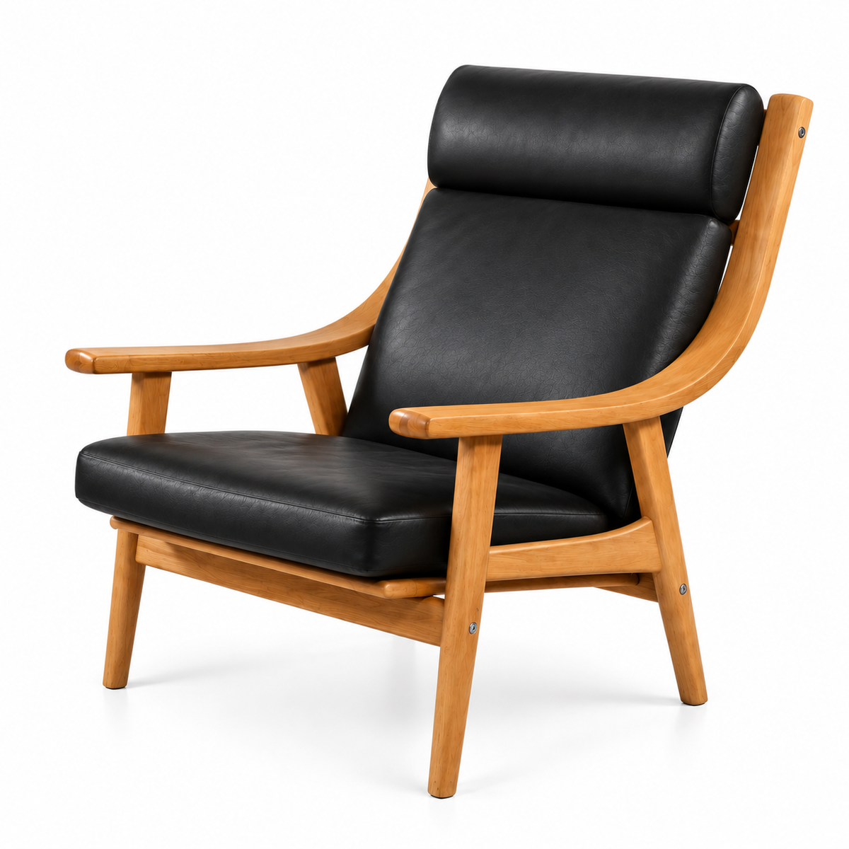 Læderhyndesæt til GE 530 1-personers lænestol | Hans J. Wegner