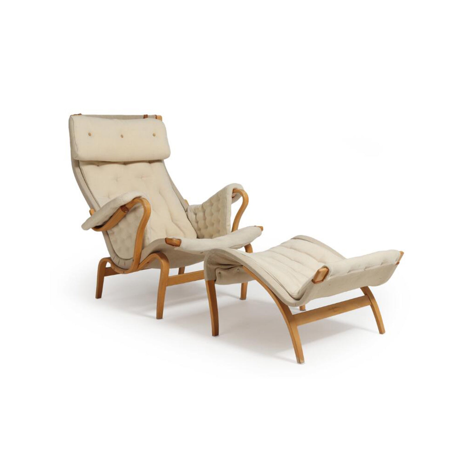 Fabric Cushion set for Bruno Mathsson's Pernilla lounge chair.(5) - Deszine Talks