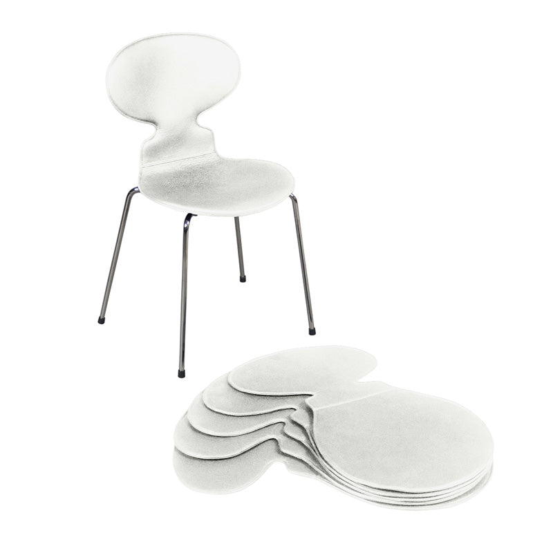 Leather Six Chair Covers for Arne Jacobsen's Ant chairs 3101 - Deszine Talks