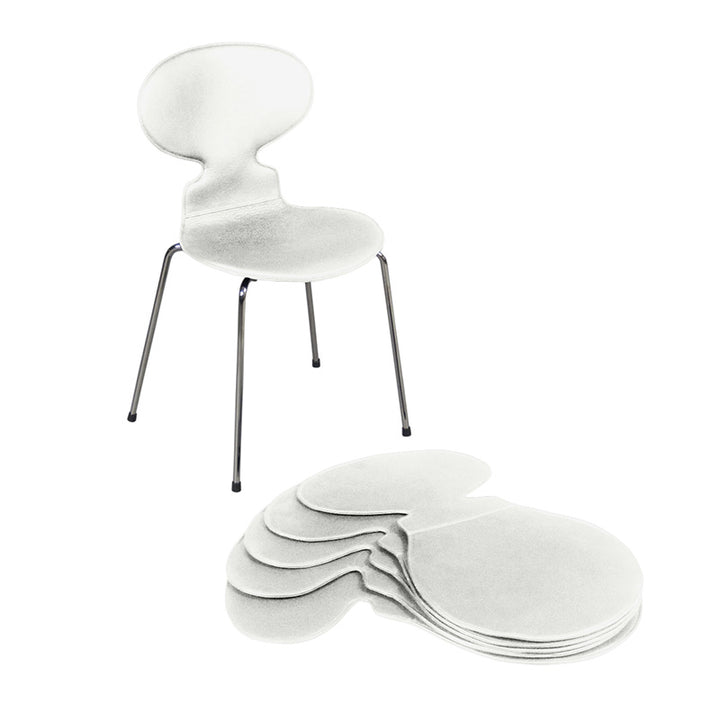 Leather Six Chair Covers for Arne Jacobsen's Ant chairs 3101 - Deszine Talks