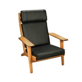 Leather Cushion for Hans j Wagner's GE290 Chair - Deszine Talks