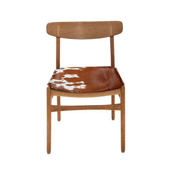 Pillow kit for Hans J. Wegner's CH23 chair. Black leather (6) - Deszine Talks