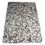 Handmade Genuine Hairon Leather Cowhide Patchwork Carpets