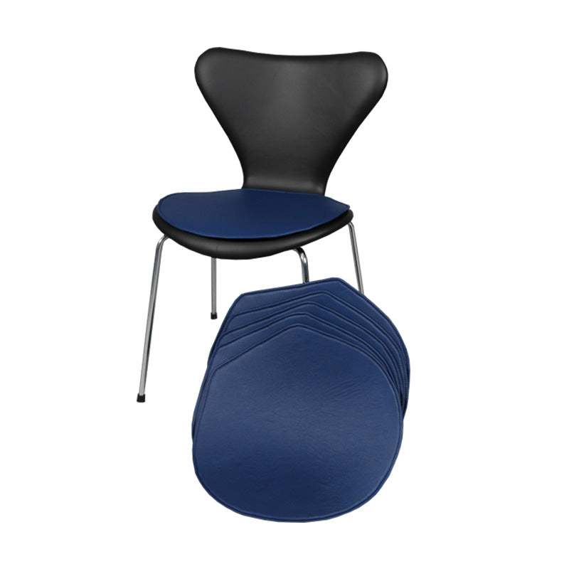 Leather Six cushions for Arne Jacobsen's Astole model 3107/3207 (7éren) - Deszine Talks