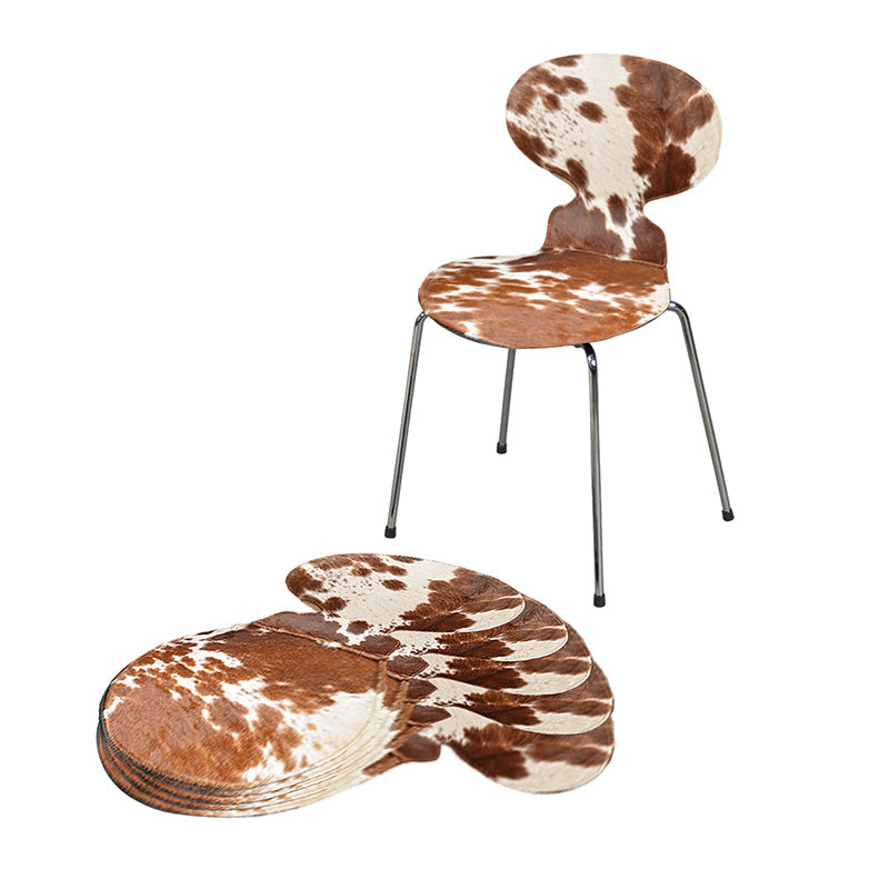 Hairon Leather Six Chair Covers for Arne Jacobsen's Ant chairs 3101 - Deszine Talks