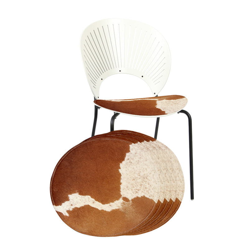 Leather six cushions for Nanna Ditzel's Trinidad chairs. (6) - Deszine Talks
