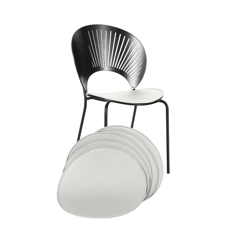 Leather six cushions for Nanna Ditzel's Trinidad chairs. (6) - Deszine Talks