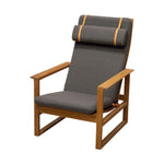 Load image into Gallery viewer, Leather Cushion for sled 2254 chair by Børge Mogensen (High Back) - Deszine Talks
