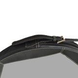 Leather Hanging Round Mirror - Deszine Talks