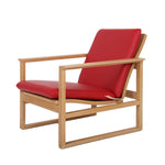 Load image into Gallery viewer, Leather Cushion Set for sled 2256 chair by Børge Mogensen - Deszine Talks
