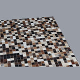 Handmade Genuine Hairon Leather Cowhide Patchwork Carpets - Deszine Talks