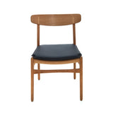 Pillow kit for Hans J. Wegner's CH23 chair. Black leather (6)