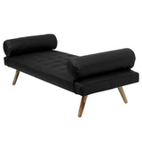 DayBed with Wodden Legs & Two Cushion - Deszine Talks