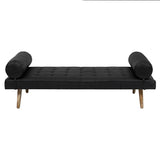 DayBed with Wodden Legs & Two Cushion - Deszine Talks