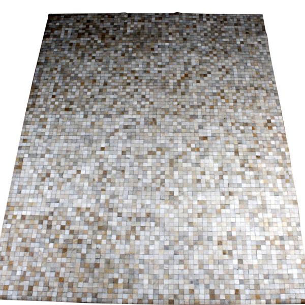 Handmade Genuine Hairon Leather Cowhide Patchwork Carpets - Deszine Talks