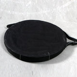 Leather Hanging Round Mirror